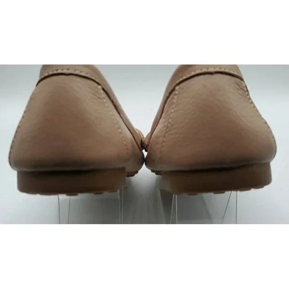 COACH Fredrica Tan Leather Shoe Womens size 9.5B US 39.5 EUR Loafers Flats - Picture 9 of 11